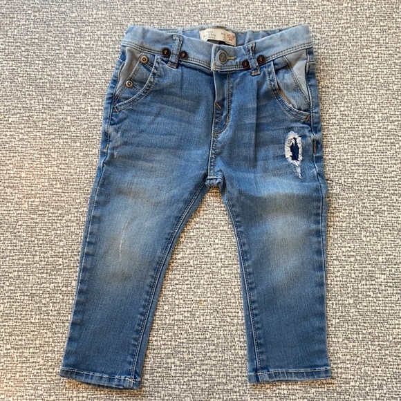 2 pair baby boy pants Splendid Baby and Zara 12-18 months - Picture 8 of 9